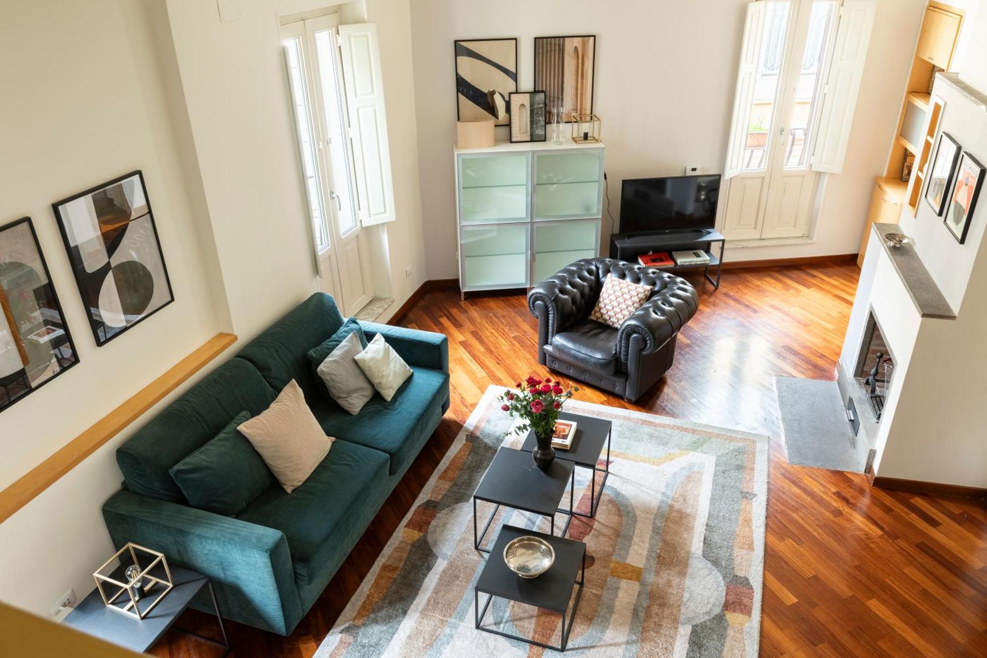 Trevi Charming Penthouse Apartment Рим Екстериор снимка